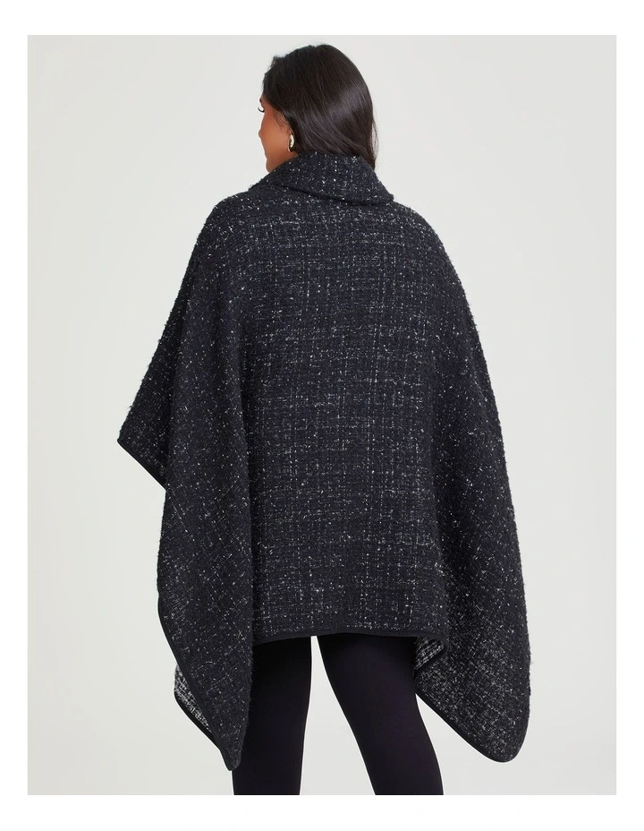 New Lady Carter Cape in Black