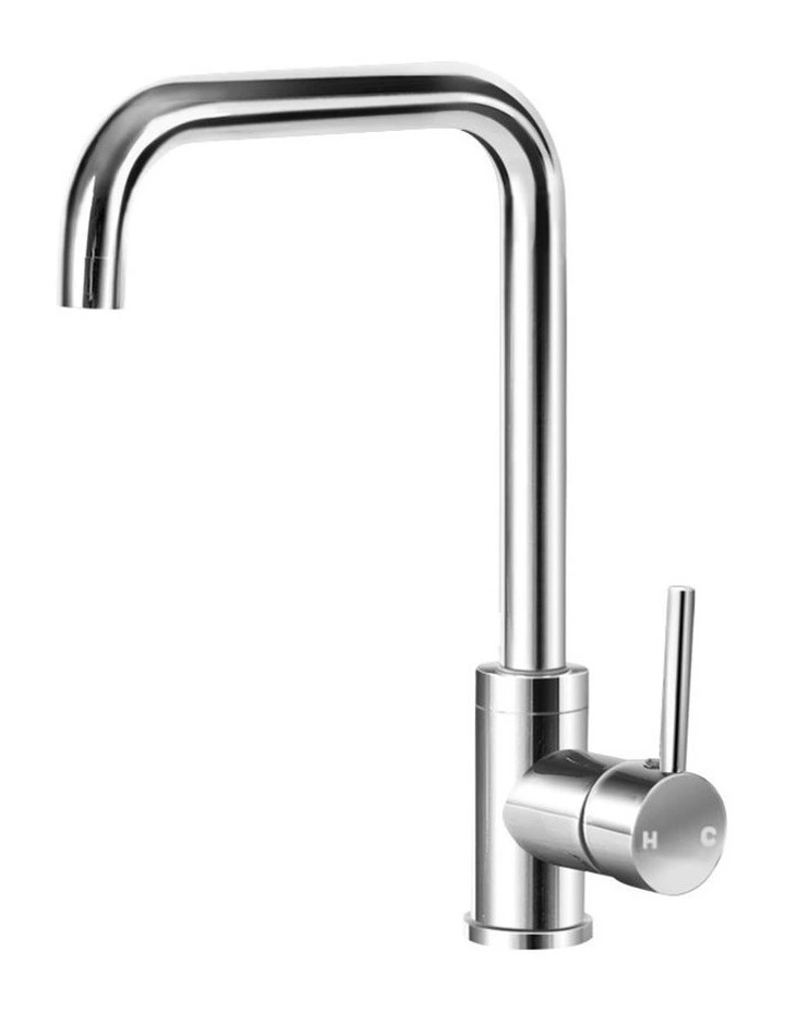 Mixer Faucet Tap In Brass Silver