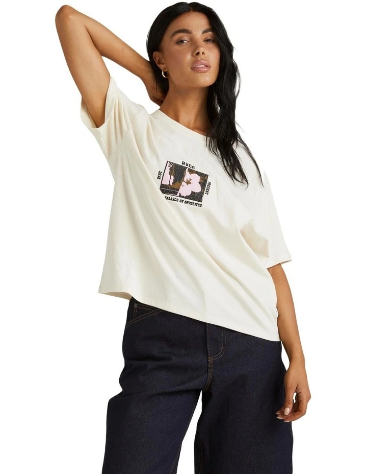 Let It Burn Easy T-shirt in Unbleached