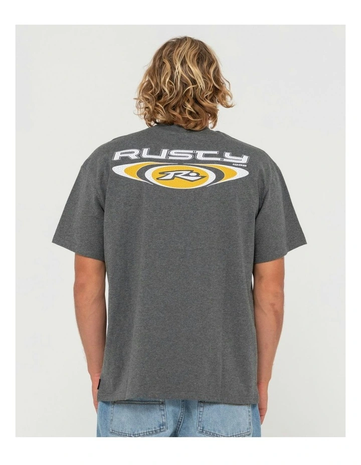 Irie Eye Short Sleeve Tee in Grey