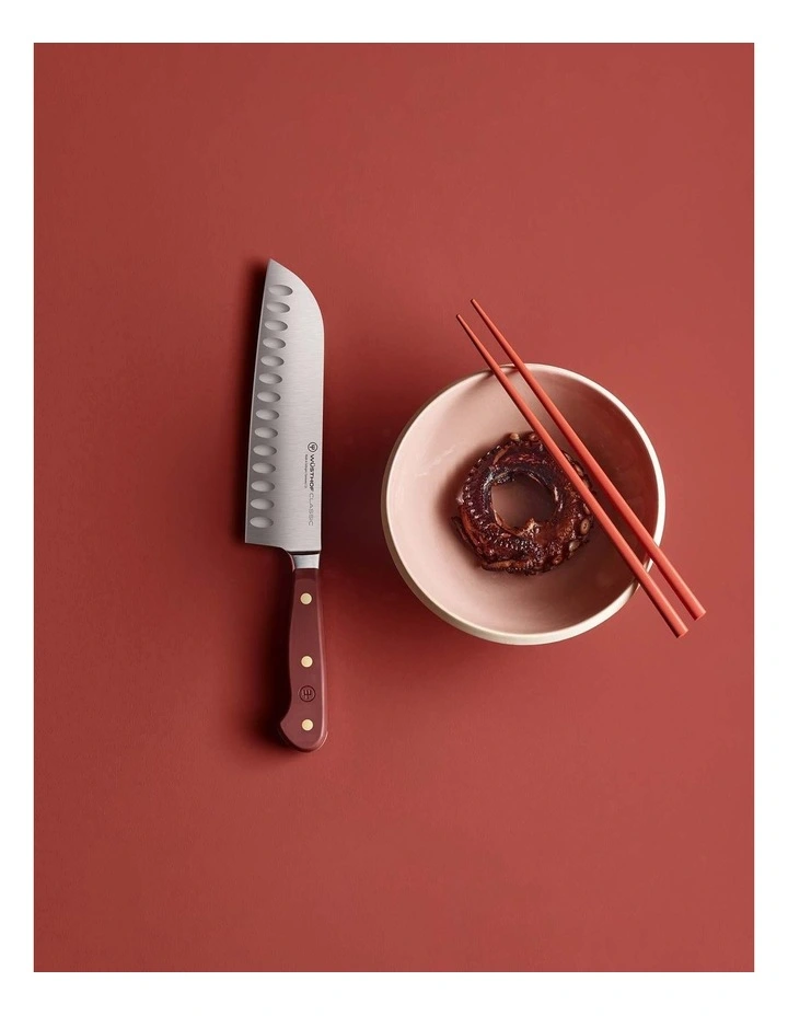 Santoku Knife 17cm in Sumac