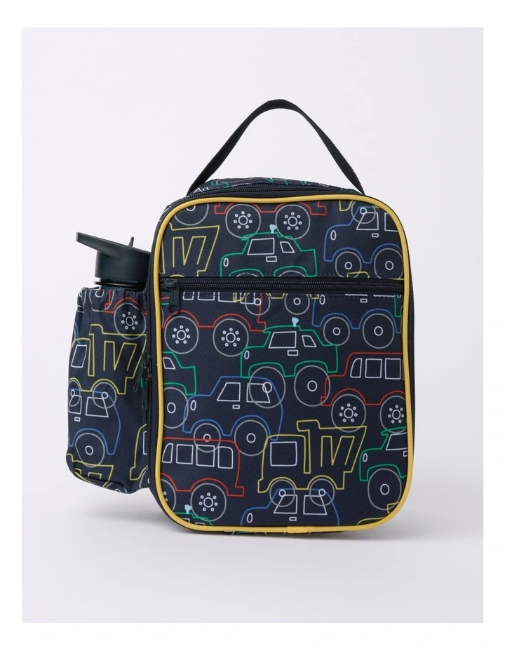 Lunch Box and Bottle Set in Navy