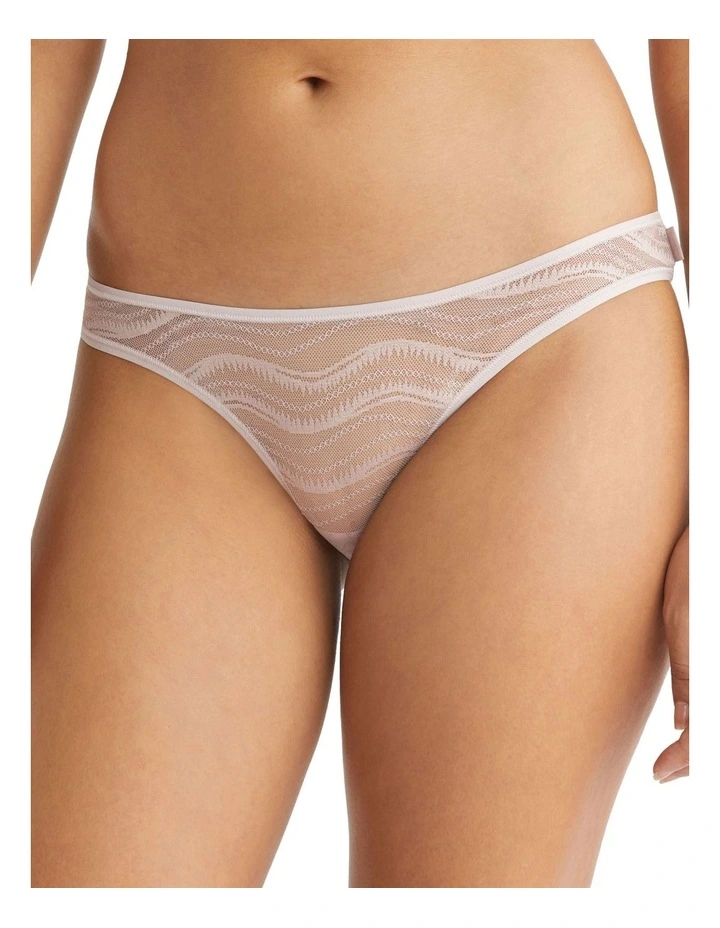 Modern Cotton Bikini in Pink Ice