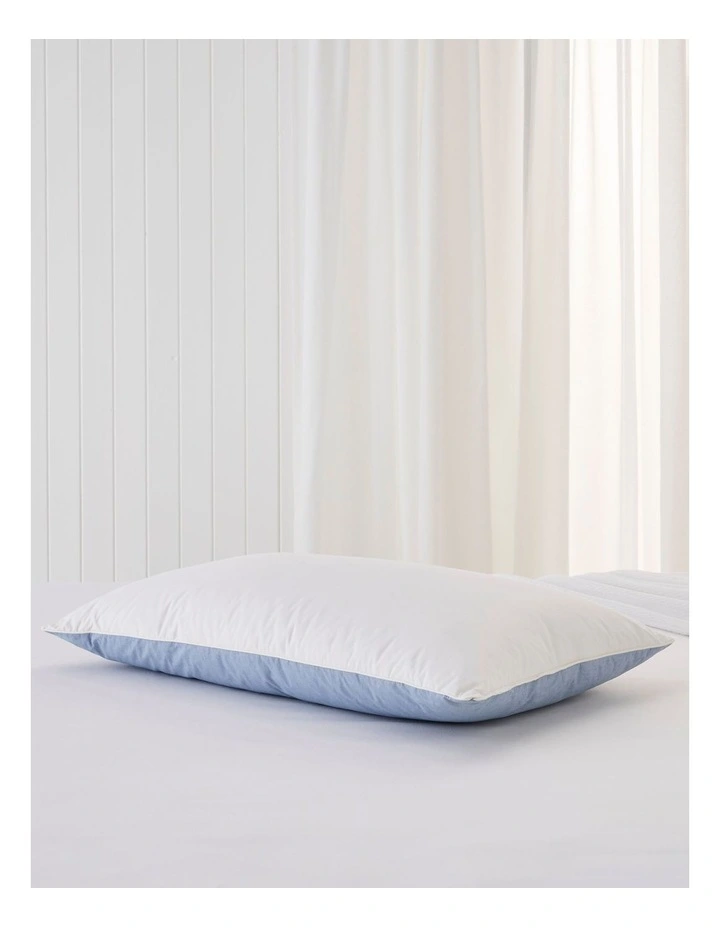 Soft Side Up White Duck Down & Feather Pillow