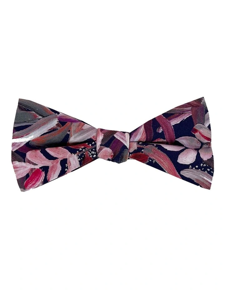 Protea Bow Tie Gift Set in Navy