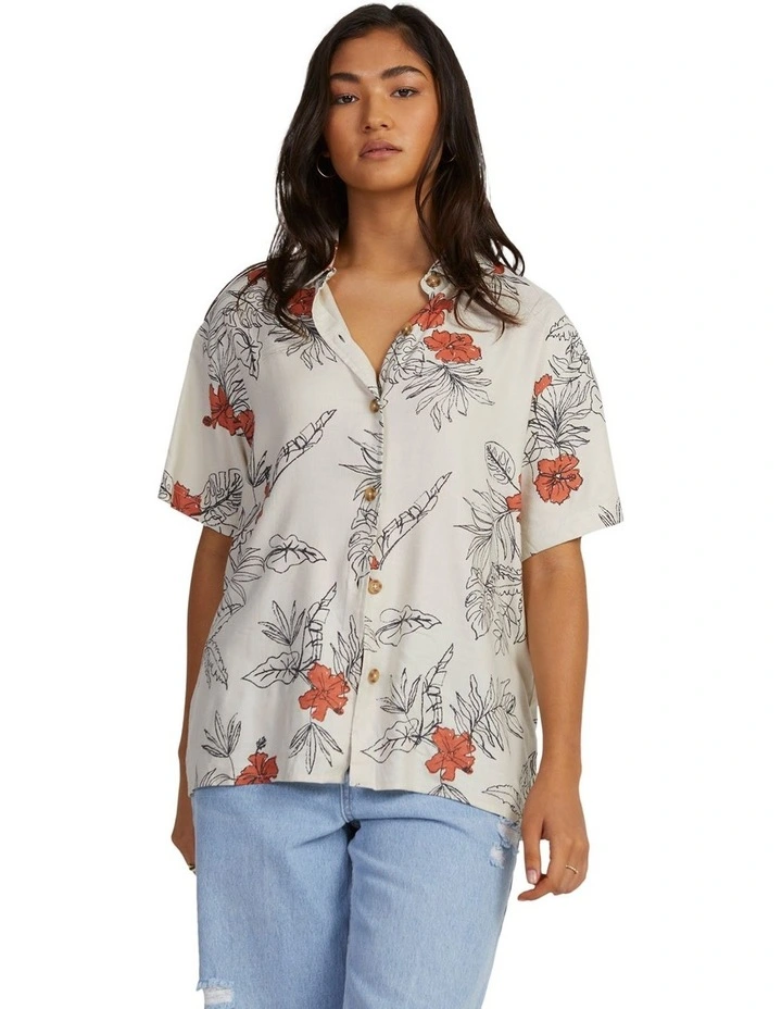 Tropicalsy Cover Up in Beige