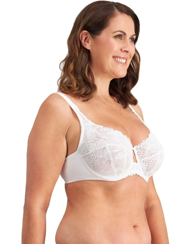 Thea Underwire Bra in White