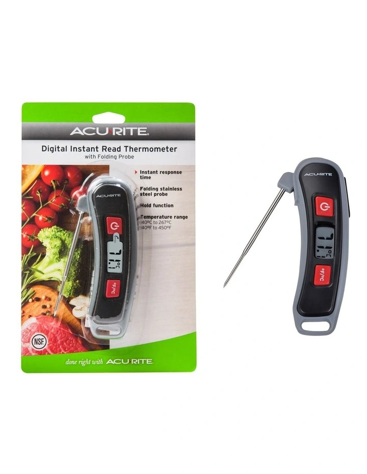 Digital Instant Read Thermometer With Folding Probe