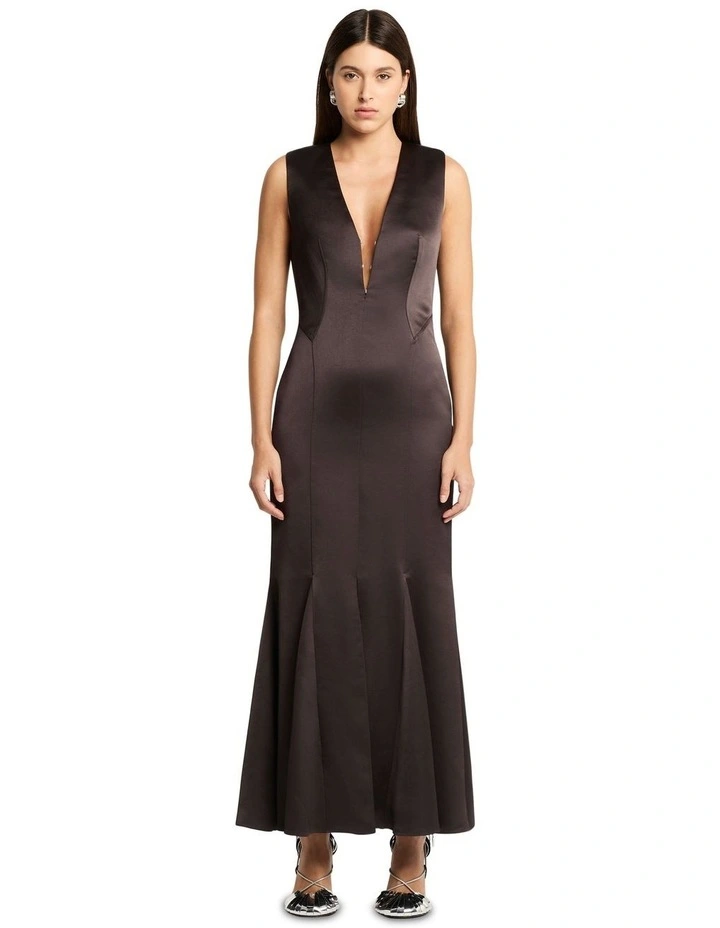 Orissa Dress in Chocolate