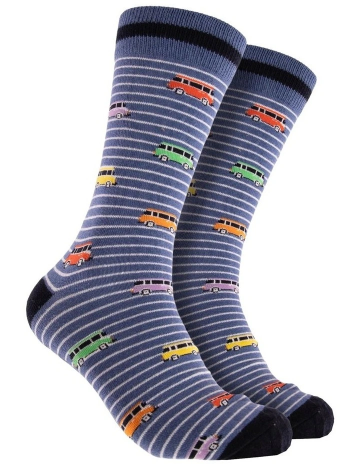 Campers Socks in Denim