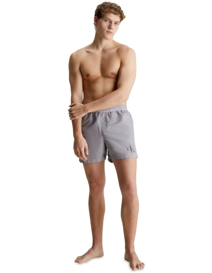 Authentic Medium Swim Short in Grey