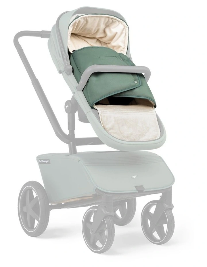 Foot Muff Pram in Pine