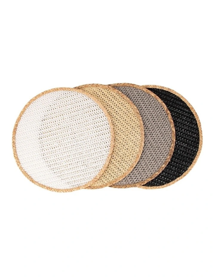 Table Accents Round Placemat 38cm in White