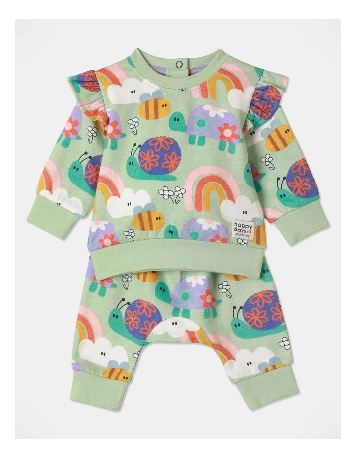 Ava Sweat Top and Trackpant Set in Assorted