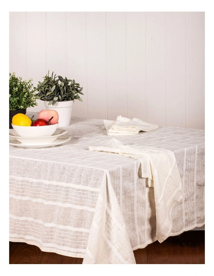Peyton Napkin 4 Pack in White