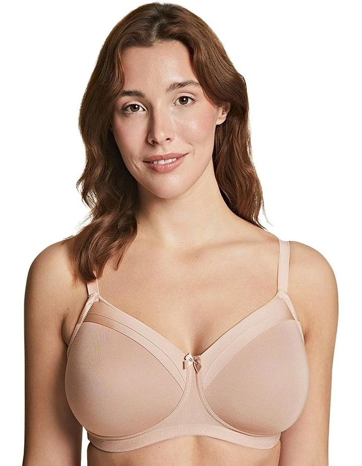 Maisie Lightly Padded Wirefree T-Shirt Bra in Blush