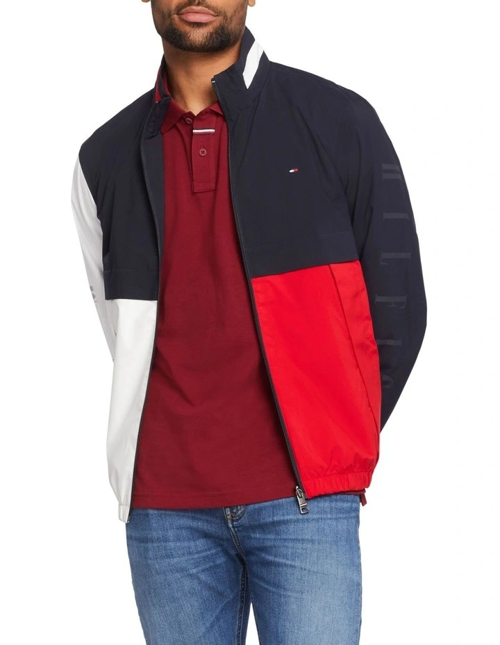 Reversible Sail Ivy Jacket in Navy