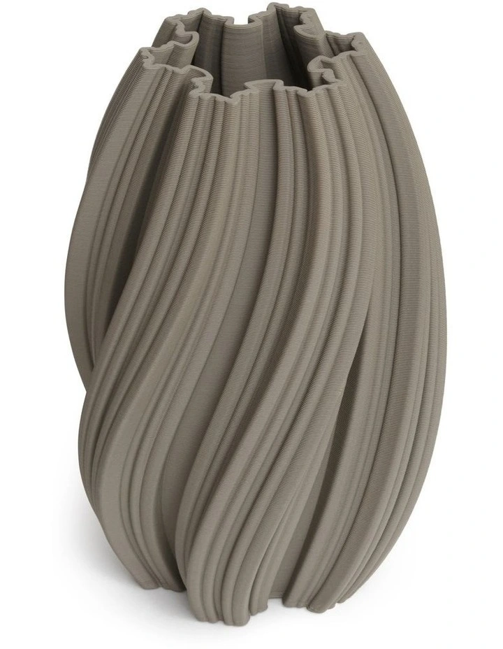 Emma Vase 31cm Tan