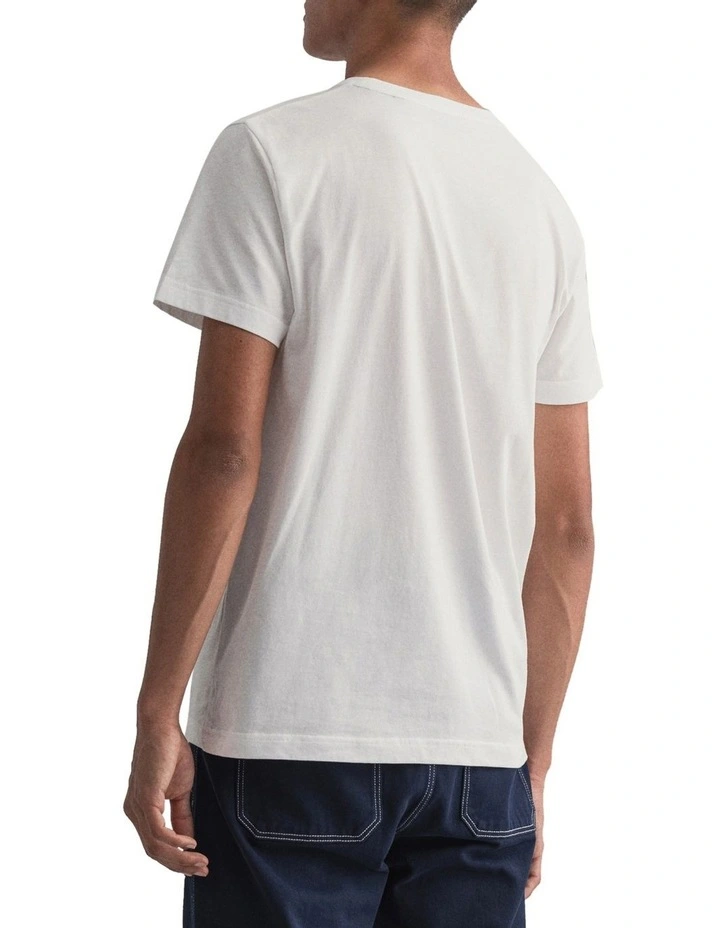 Archive Shield Short Sleeve T-Shirt White