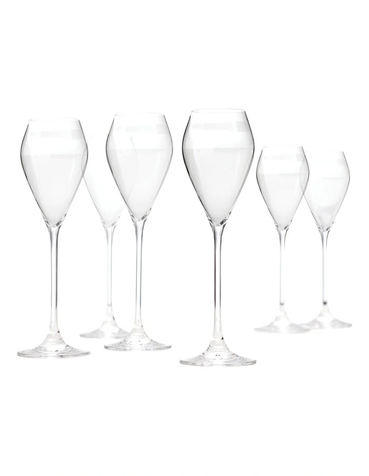 Cuvee Set of 6 230ml Prosecco Glass