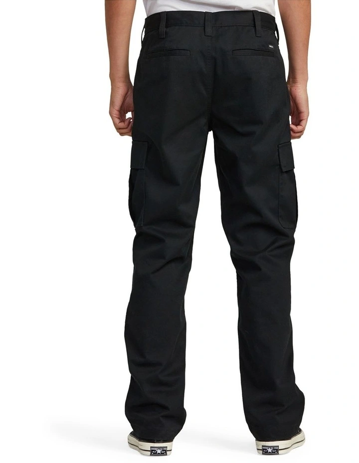 Americana Cargo Pants in Black