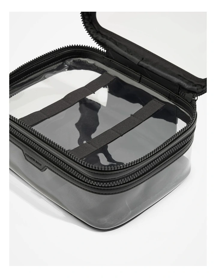 Travel Makeup Case in Black