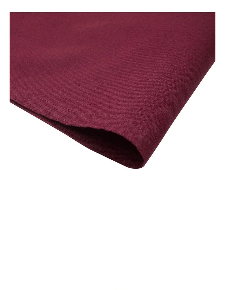 Classics Cotton Runner 150x33cm in Aubergine