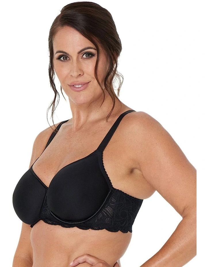 Lace Perfect Contour Bra in Black