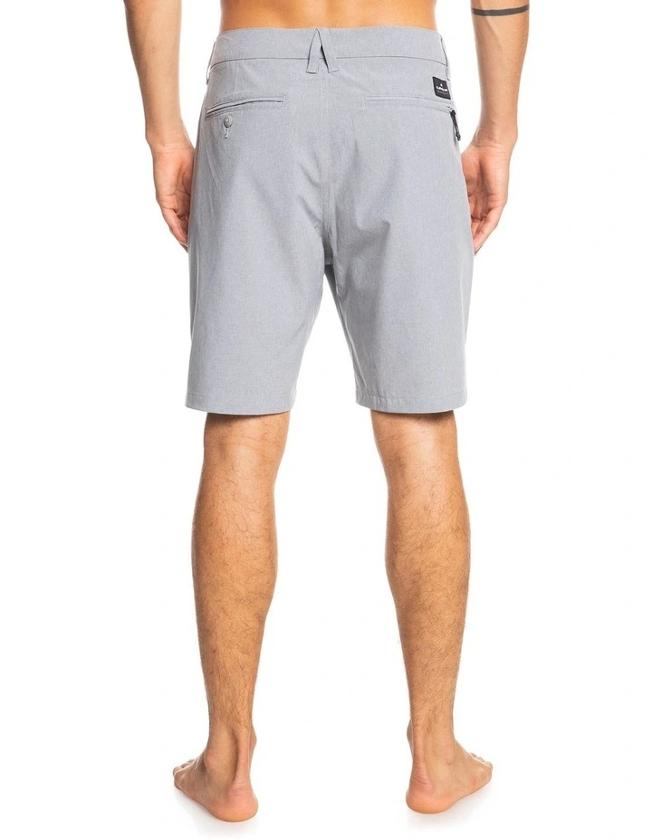 Union Heather 19 Inch Amphibian Boardshorts in Sleet