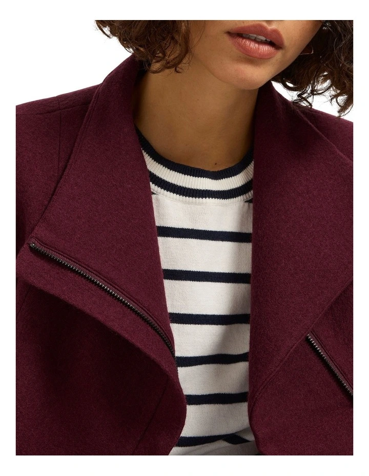 Lani Felted Wool Jacket in Karma