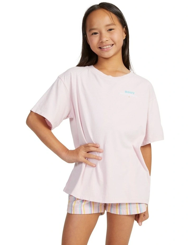 Gone To California Oversized T-shirt in Pirouette