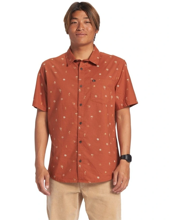 Heat Wave Short Sleeve Shirt in Baked Clay