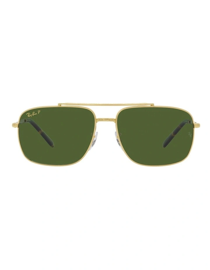 RB3796 Polarised Sunglasses in Gold