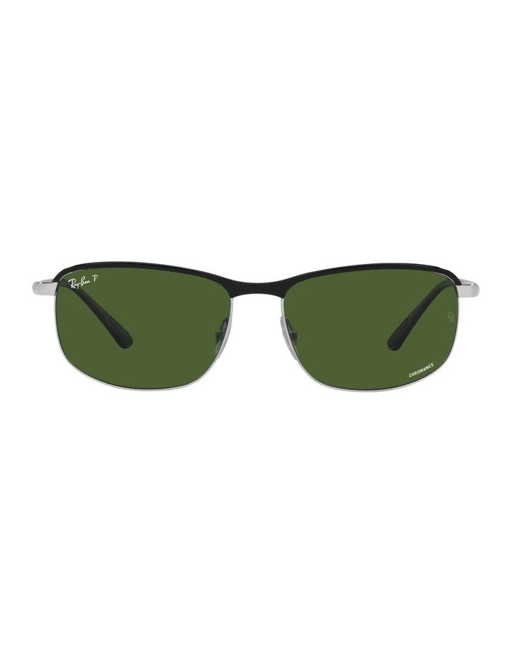 RB3671 Chromance Black Polarised Sunglasses