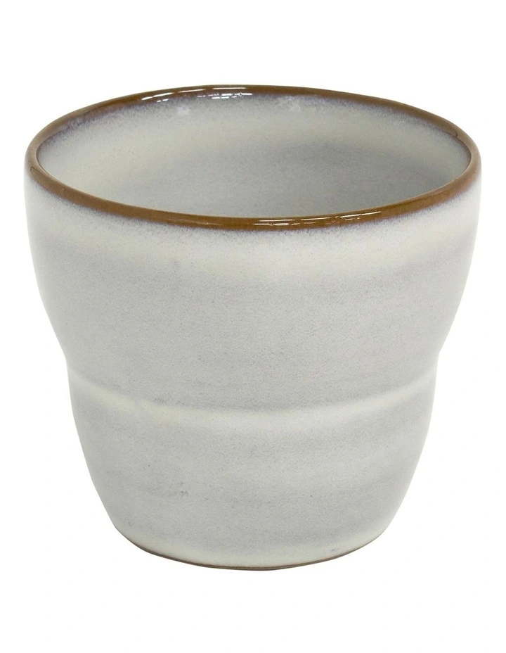Clover Espresso Cup & Saucer in Natural