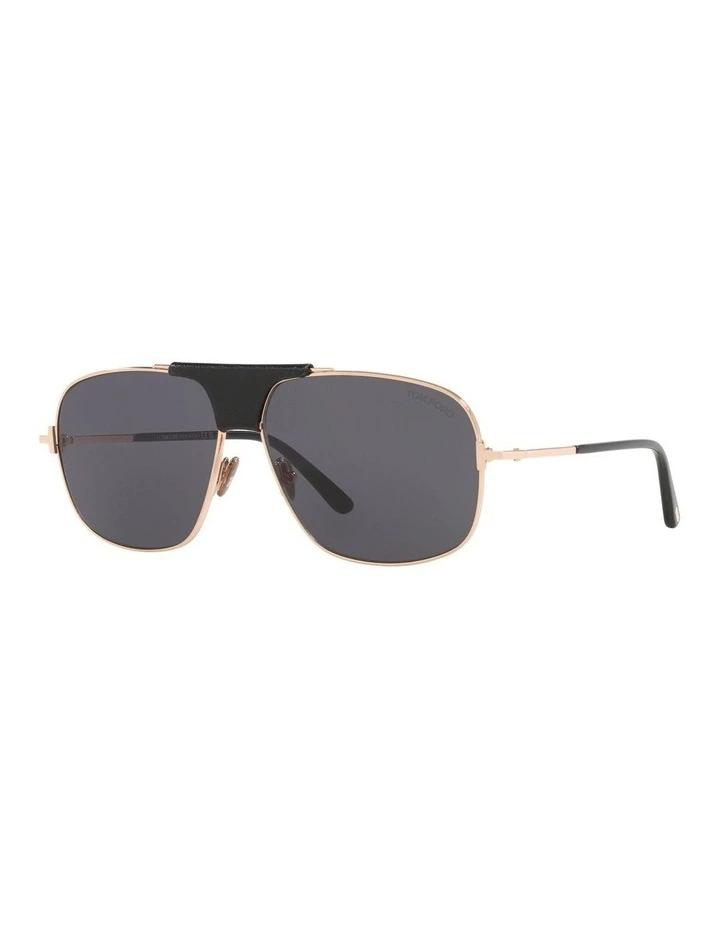 Tex Sunglasses in Gold