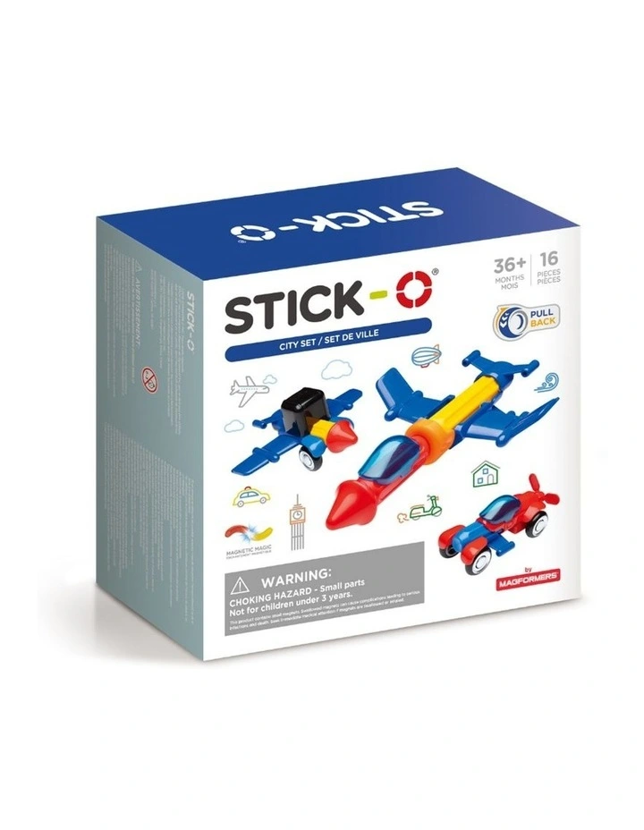STICK-O City Set 16pc