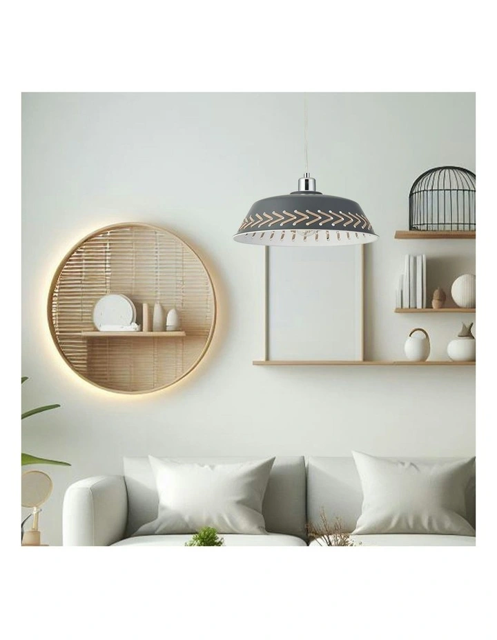 Wokson Pendant Light in Grey