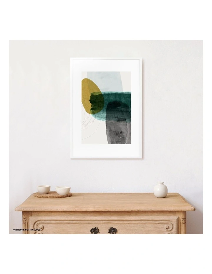 42x59.4cm Matt to 29.7x42cm Photo Frame in White