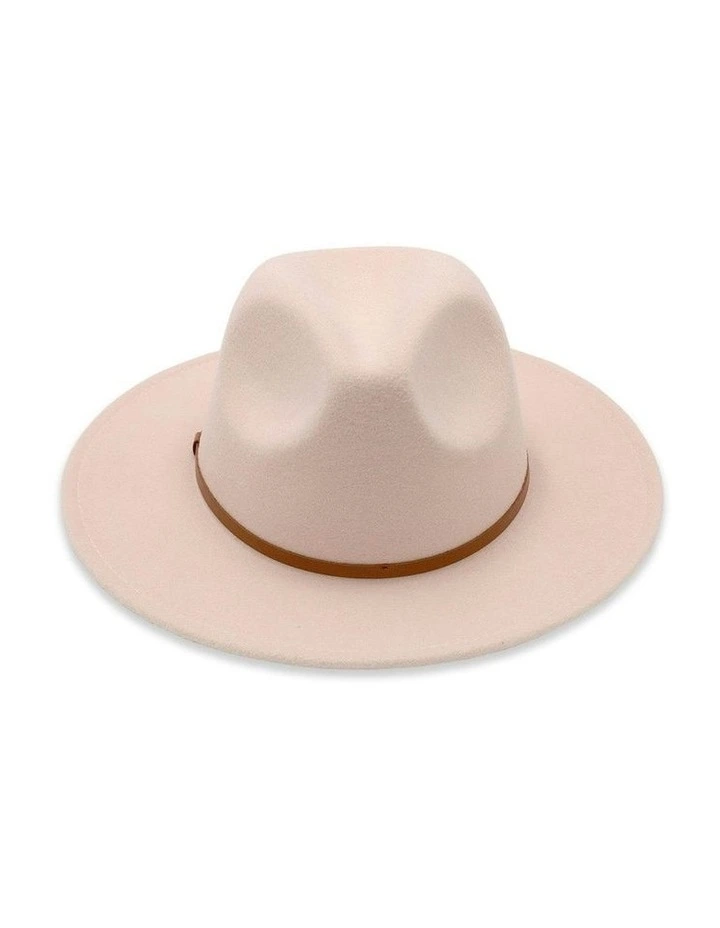Jessie Fedora in Beige