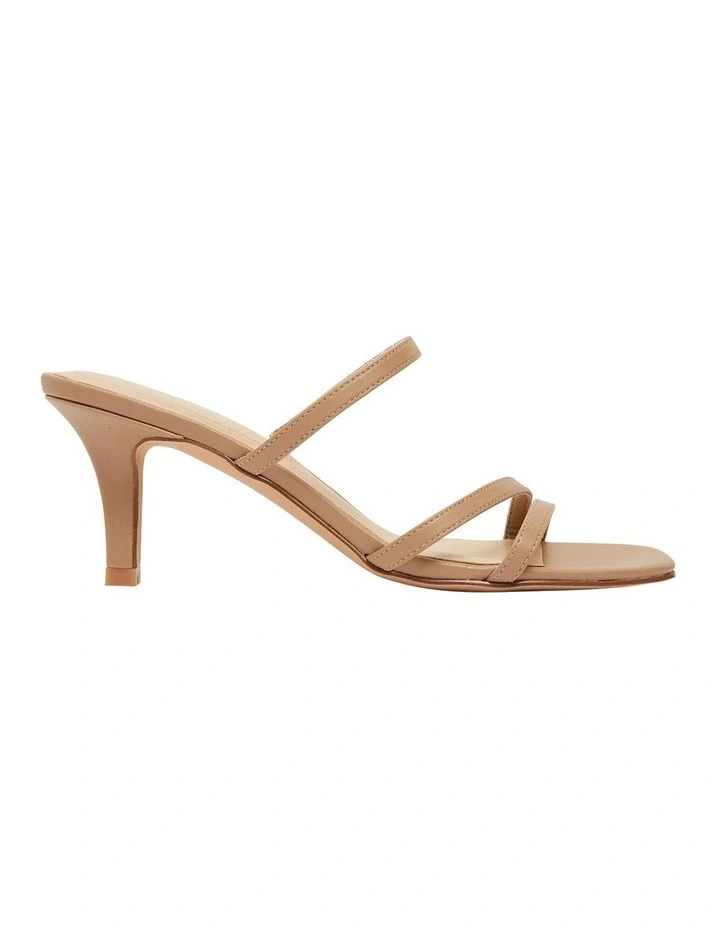 Marilyn Camel Smooth Sandals
