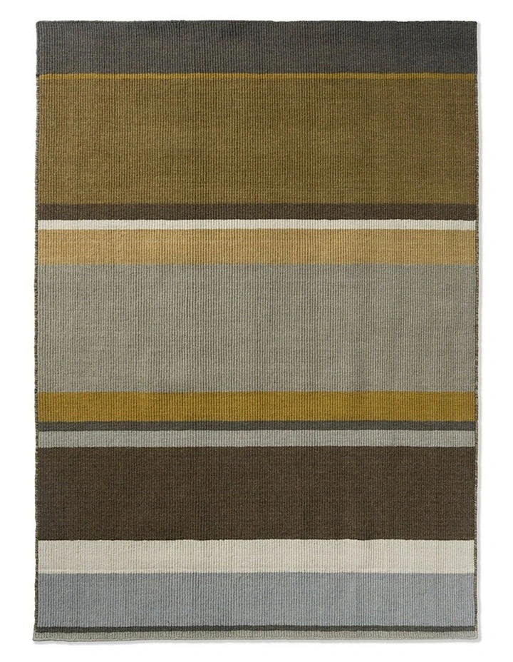 Artisan Stack Rug 090201 in Ochre