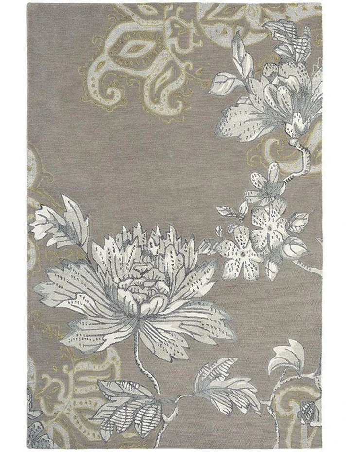 Wedgwood Fabled Floral Grey Rug