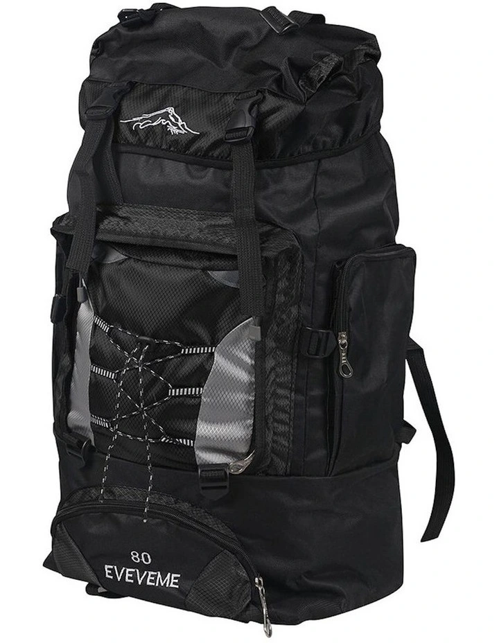 Military Tactical Hiking Backpack in Black