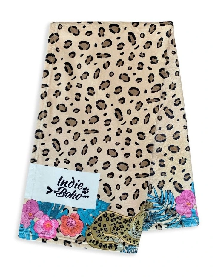Leopard Luxe Designer Pet Blanket