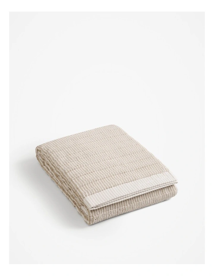 Pippa Australian Cotton Bath Sheet in Natural