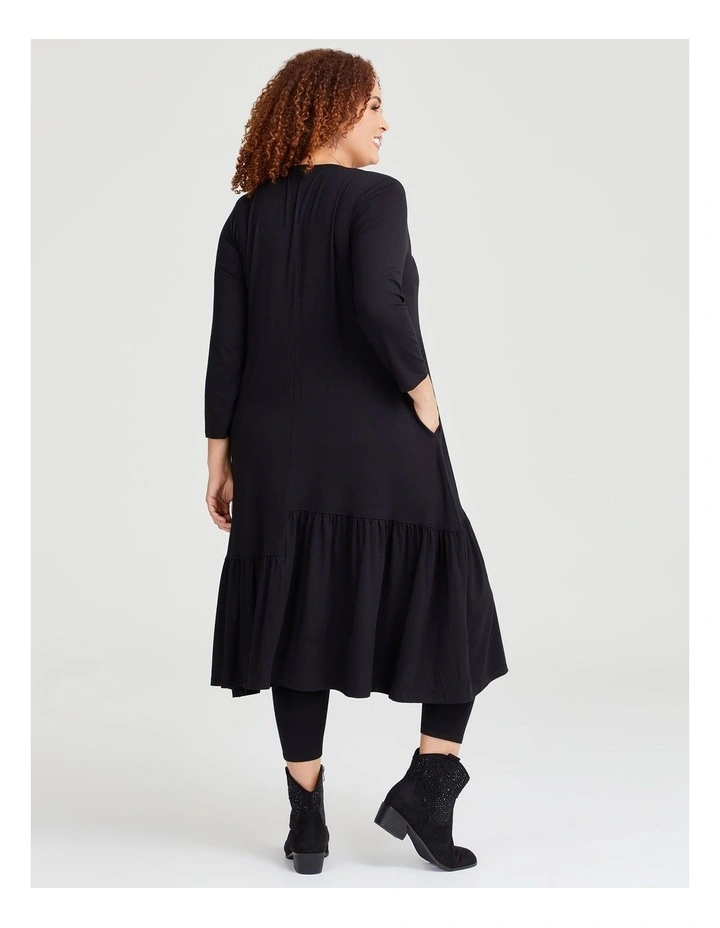 Natural Kayla Dress in Black
