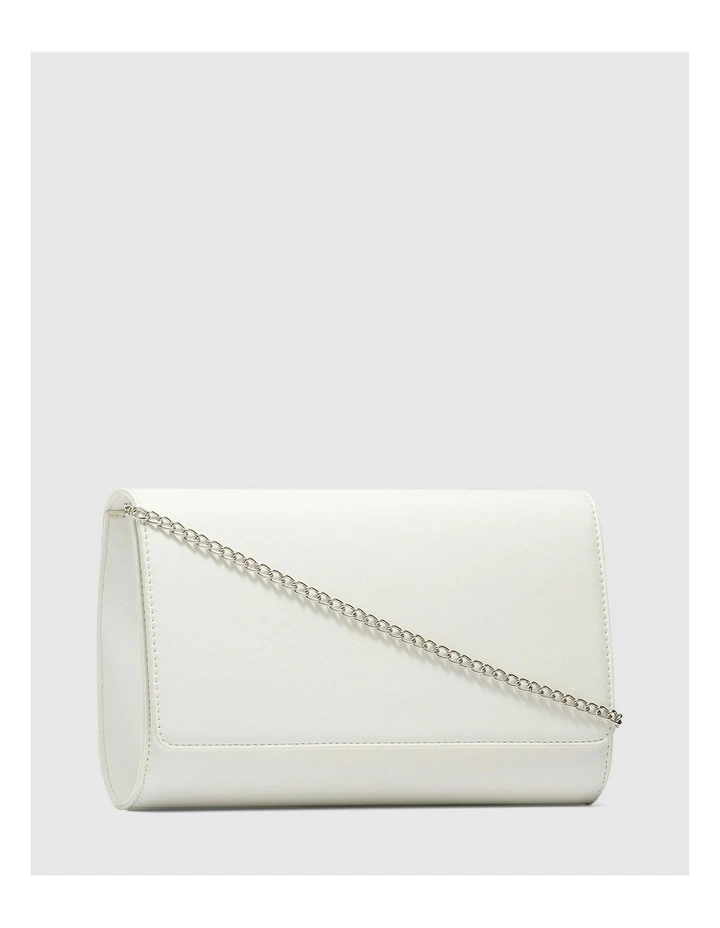 Arcadia Clutch in White