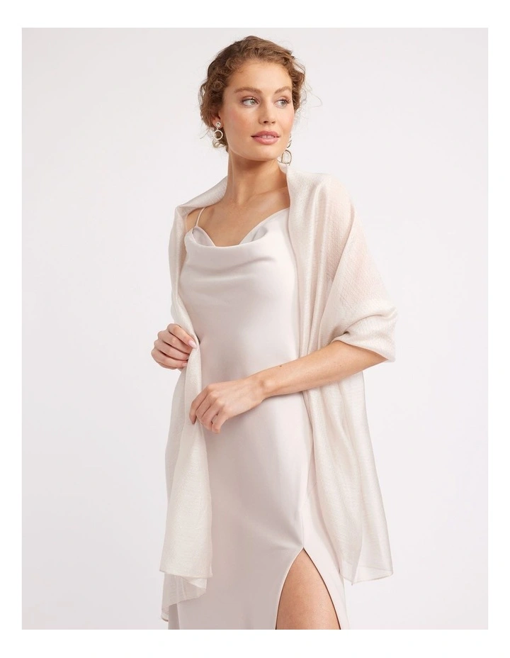 Paris Pashmina in Pearl