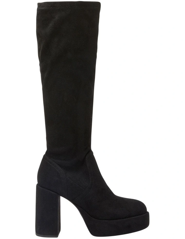 Benedict Suede Boots in Black